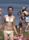 Candid perfect bikini babe
