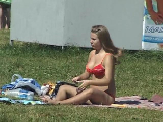 Candid video from the beach