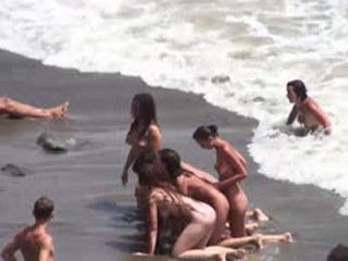 Nudist beach sexy girls